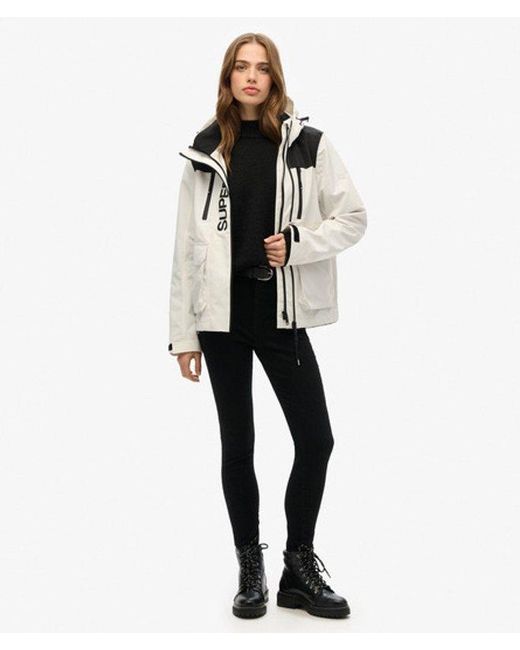 Superdry Natural & Co Colour Block Ultimate Windbreaker Jacket