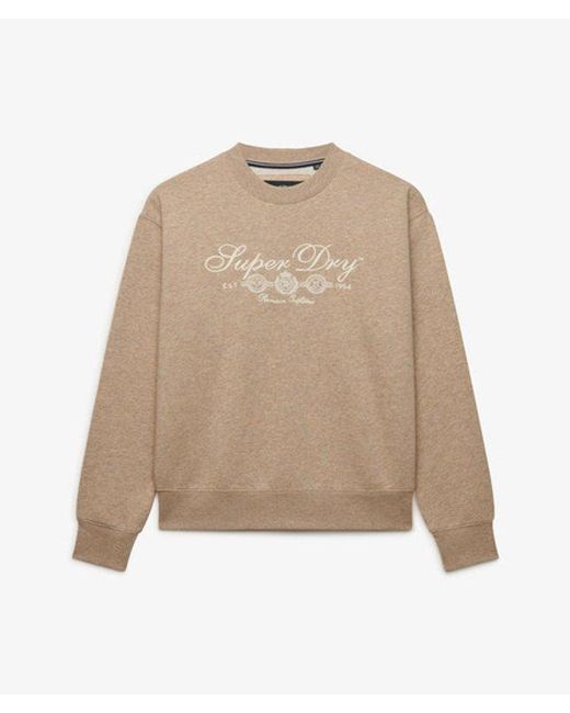 Superdry Blue & Co Country Club Crew Sweatshirt