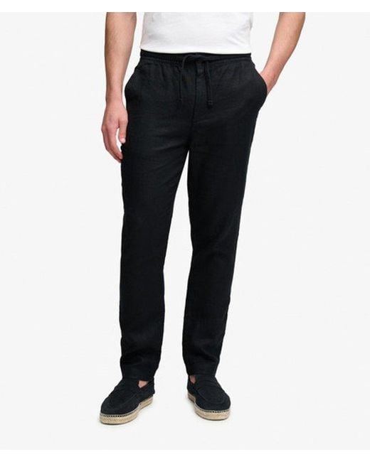 Superdry White & Co Merchant Linen Pants for men