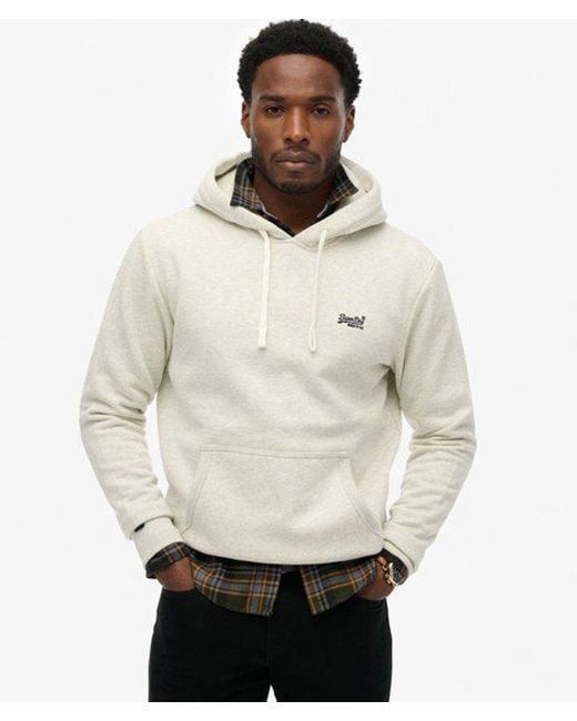 Superdry Natural Essential Logo Classic Hoodie for men