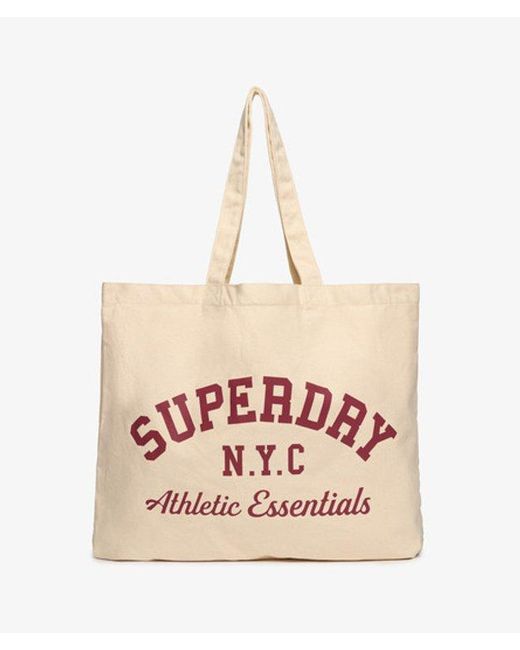 Superdry Tote in het Natural