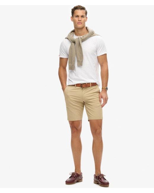 Superdry White & Co Stretch Chino Shorts for men