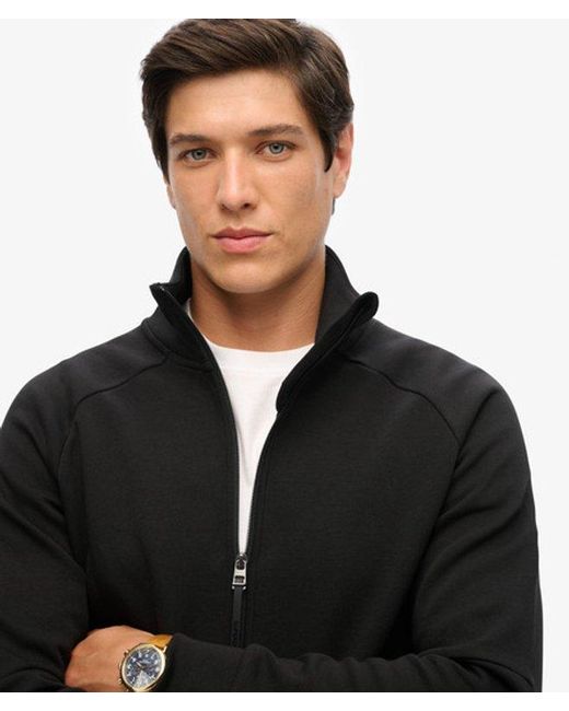Superdry Black & Co Tech Loose Track Top for men