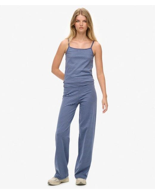 Superdry Athletic Essentials Omslag joggingbroek in het Blue