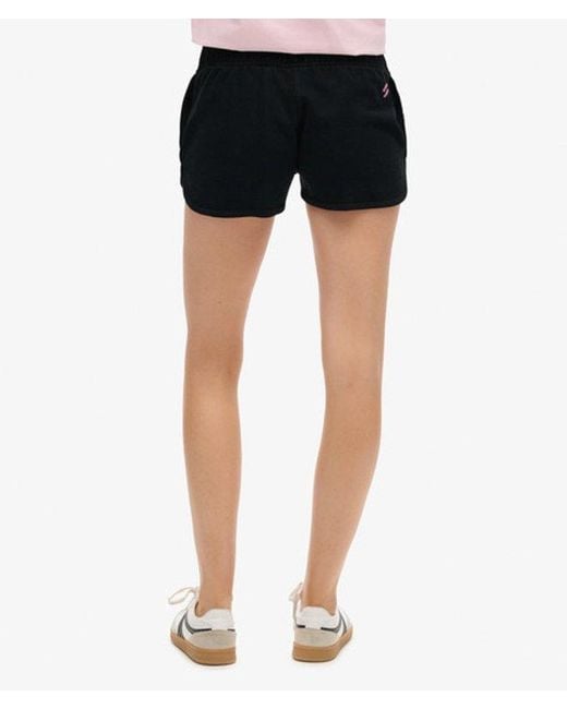 Superdry Pink & Co Sportswear Logo Racer Shorts