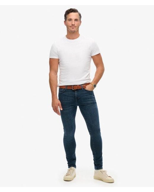 Superdry Blue & Co Vintage Skinny Jeans for men