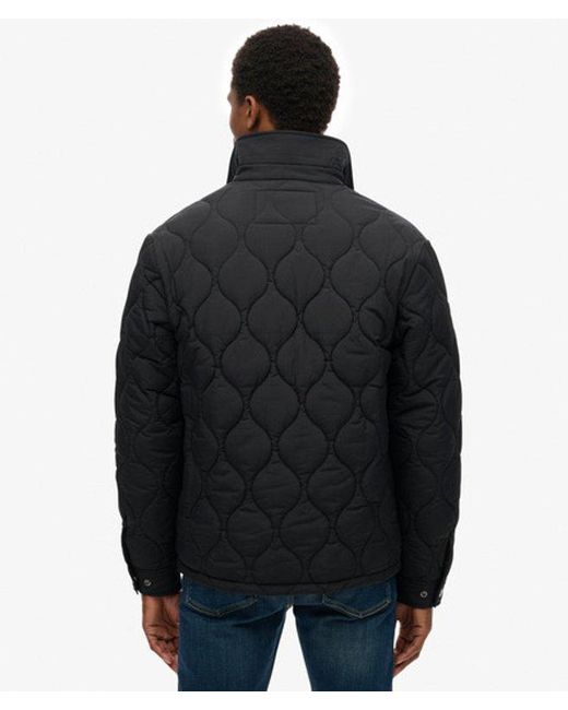 Superdry Black & Co Surplus Liner Overshirt for men