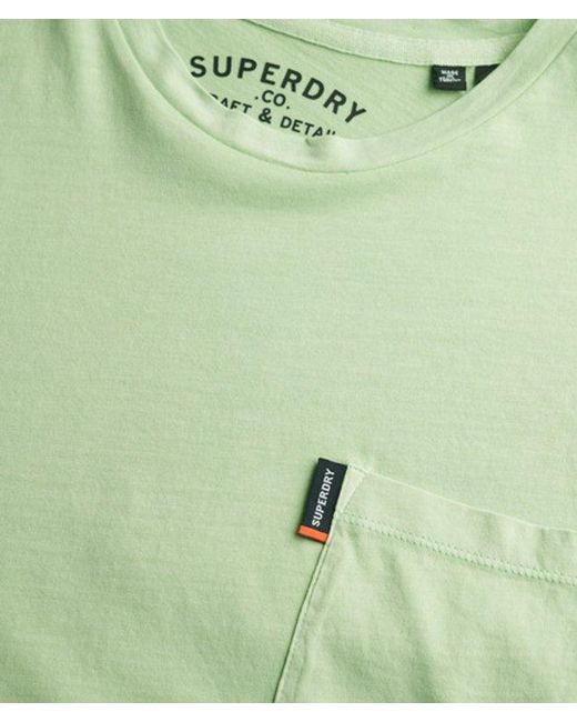 Superdry Green & Co Classic Essential Pocket T-shirt for men