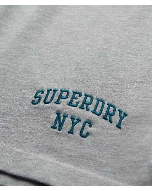 Superdry Gray & Co Athletic Essentials Graphic Shorts