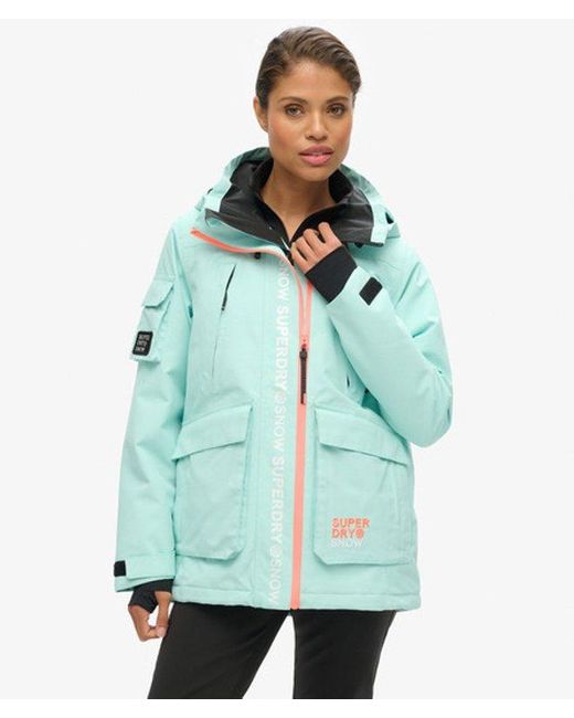Superdry Green Ski Ultimate Rescue Jacket