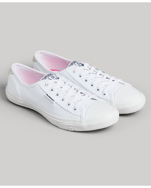 Superdry pink shop trainers