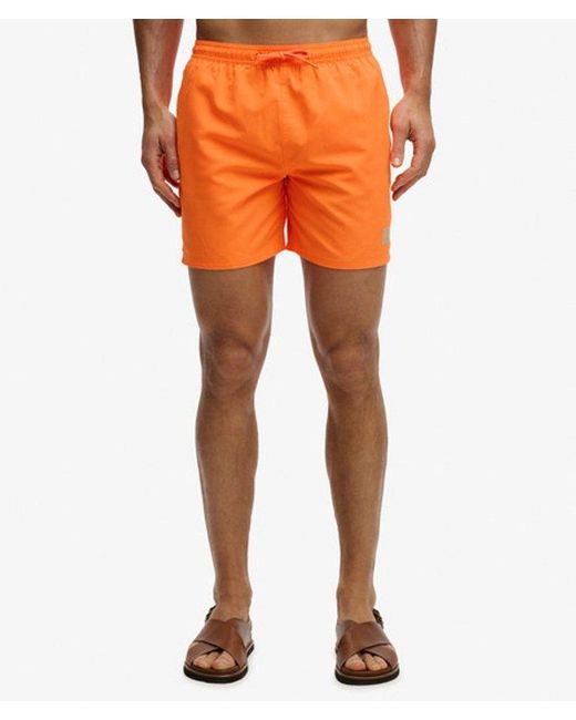 Superdry Orange & Co Essential 16-inch Swim Shorts for men