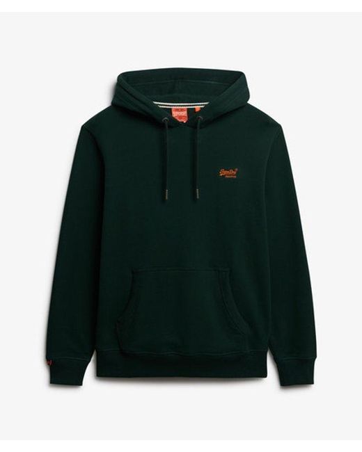 Superdry Green & Co Essential Logo Hoodie for men