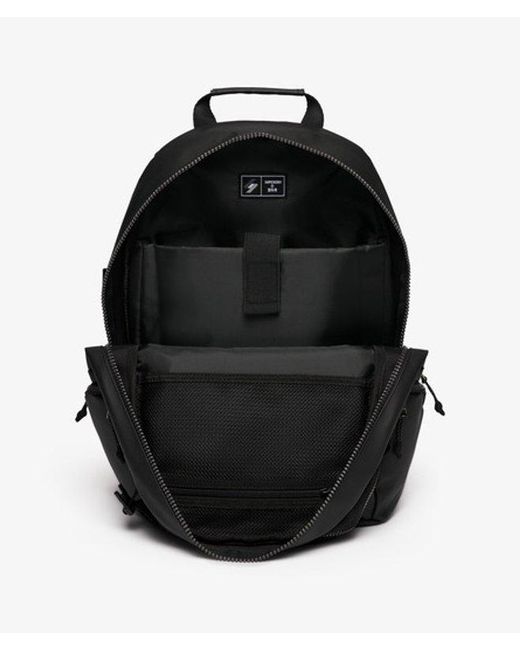 Superdry Black & Co Ladies Tarp Rucksack