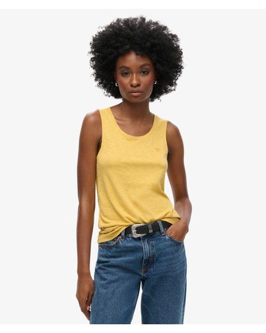 Superdry Blue & Co Scoop Neck Tank Top