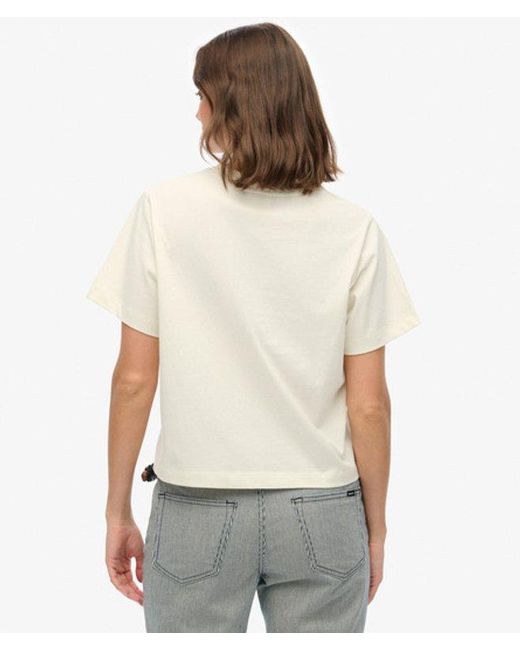 Superdry White & Co Athletic Essentials Loose T-shirt