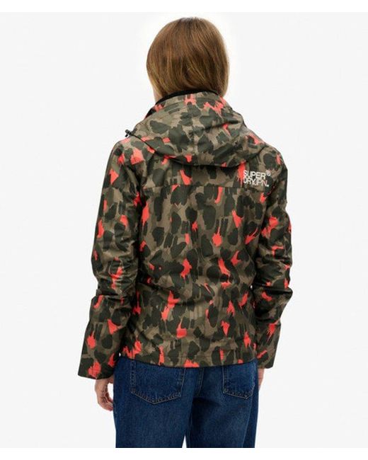 Superdry Blue & Co Hooded Mountain Windbreaker Jacket