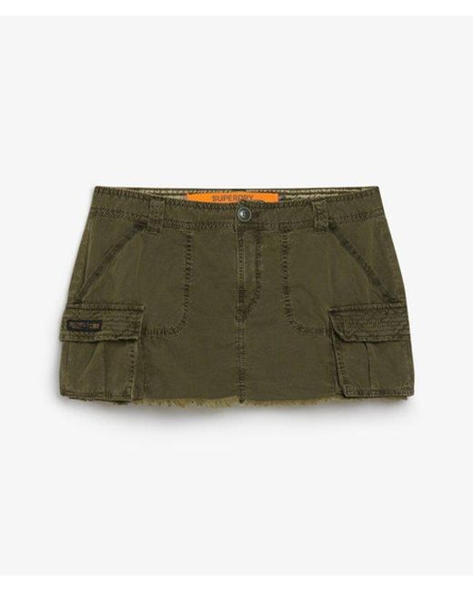Superdry Natural & Co Utility Parachute Skirt