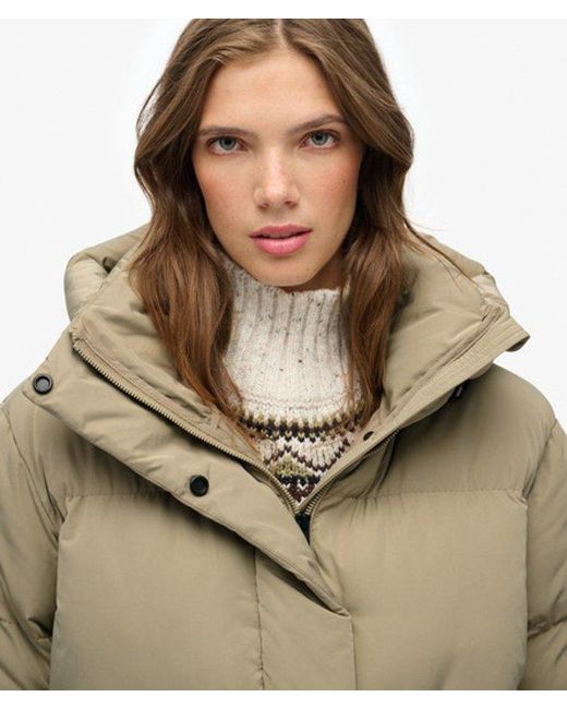 Superdry Green & Co Short Duvet Puffer Jacket