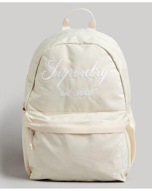 Superdry Natural Essential Montana Backpack Cream