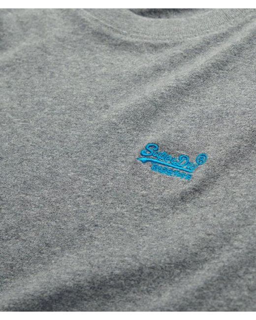 Superdry Gray & Co Essential Logo T-shirt for men