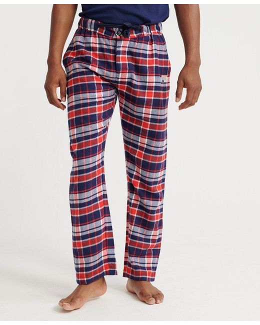 Laundry Grey Marl NEW Superdry Laundry Flannel Pants