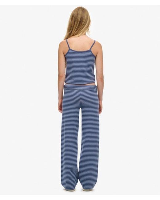 Superdry Athletic Essentials Omslag joggingbroek in het Blue