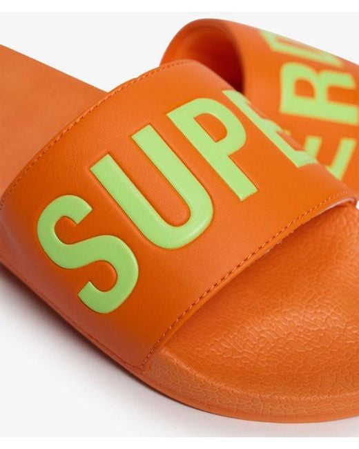 Superdry Orange & Co Pool Sliders for men