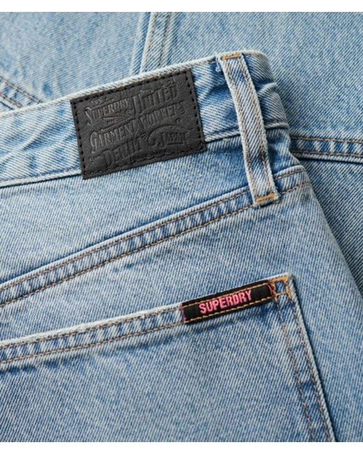 Superdry Blue & Co Mid Rise Denim Carpenter Jeans