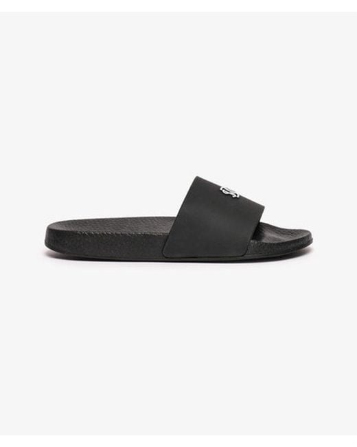 Superdry Black & Co . Pool Sliders for men