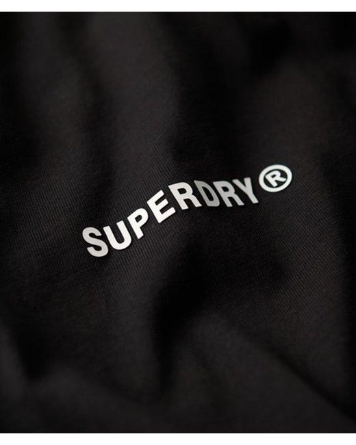 Superdry Black & Co Tech Relaxed T-shirt for men