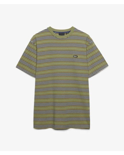 Superdry Green & Co Oversized Stripe T-shirt for men