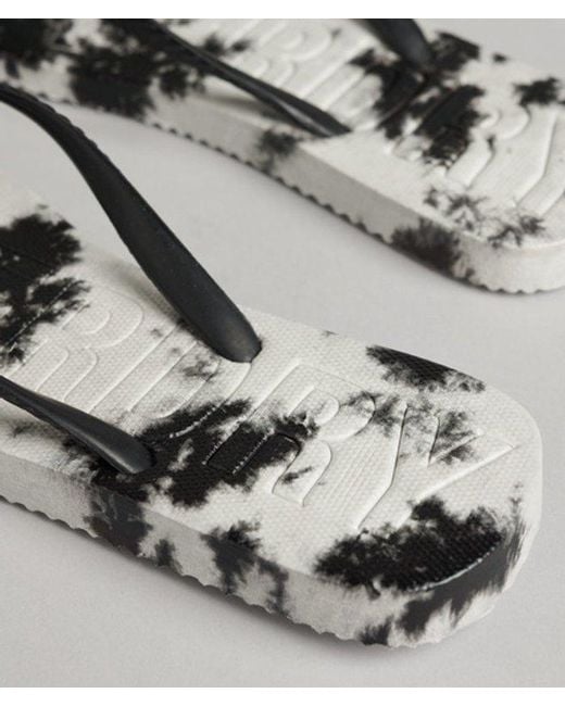 Superdry Multicolor & Co Code Tie Dye Flip Flops