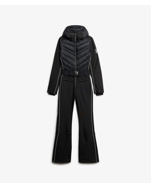 Superdry Black & Co Luxe Ski Suit