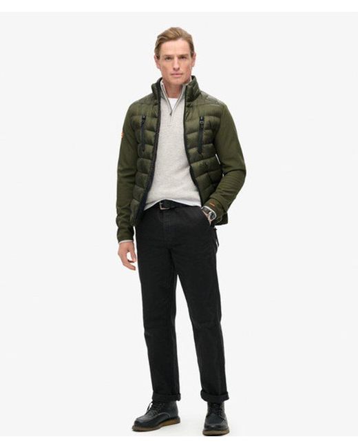 Superdry Green & Co Storm Softshell Hybrid Jacket for men