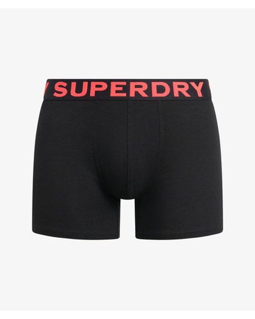 Superdry Black & Co Boxer Triple Pack for men