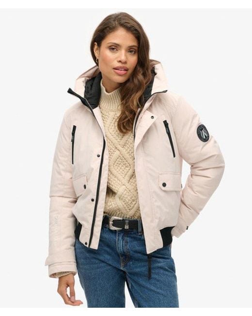 Superdry Natural City Padded Bomber Jacket