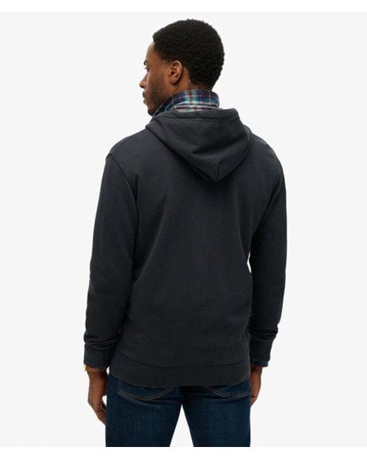 Superdry Blue & Co Classic Essential Zip Hoodie for men