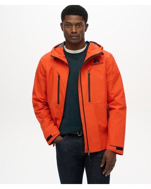 Superdry Orange & Co Waterproof Jacket for men