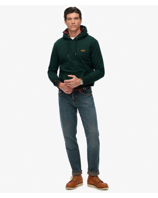 Superdry Green & Co Essential Logo Hoodie for men