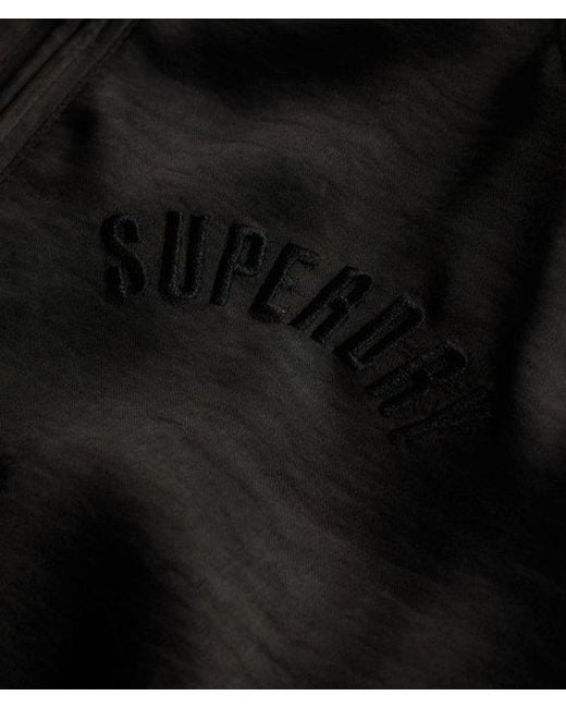 Superdry Black Suikajan Embroidered Bomber
