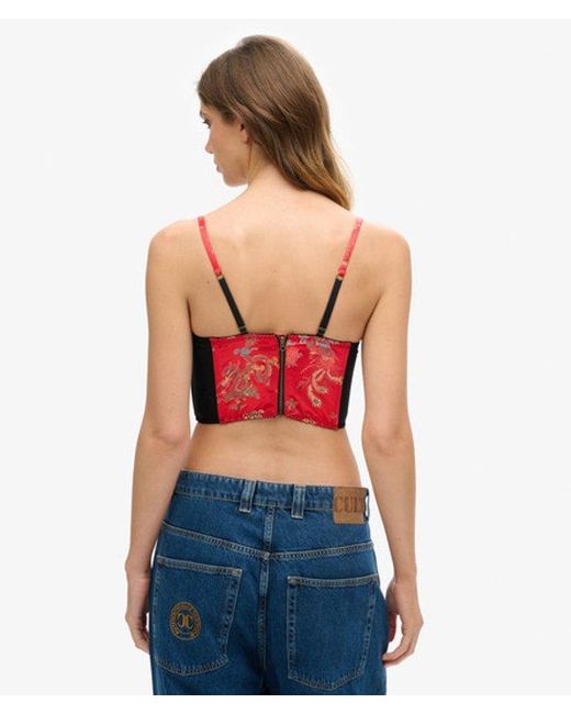 Superdry Red Embroide
