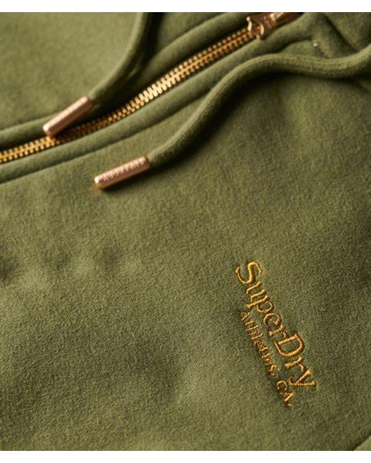 Superdry Green & Co Essential Logo Zip Hoodie