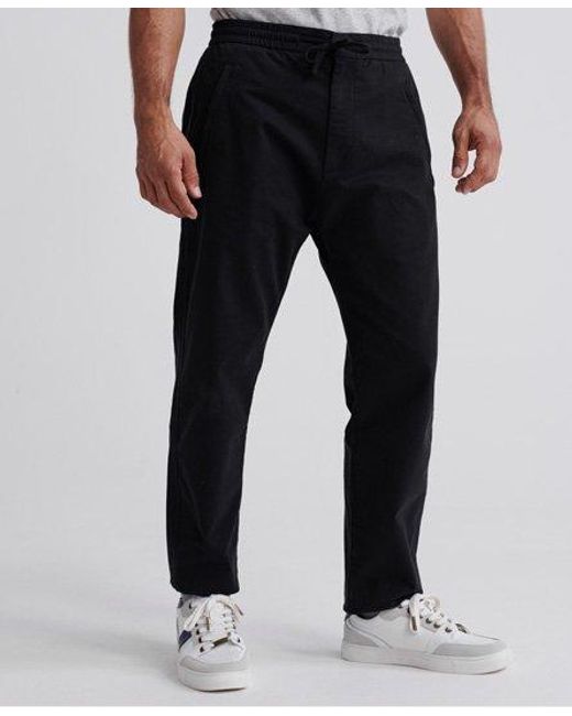 tapered drawstring trousers