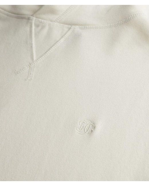 Superdry Studios Relaxed Hoodie in het White