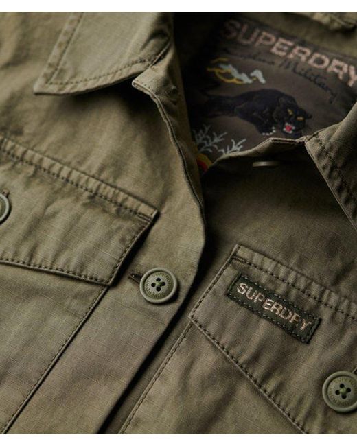 Superdry Green & Co Military Overshirt