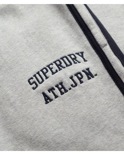 Superdry Blue & Co Athletic Essentials Stripe Flare joggers