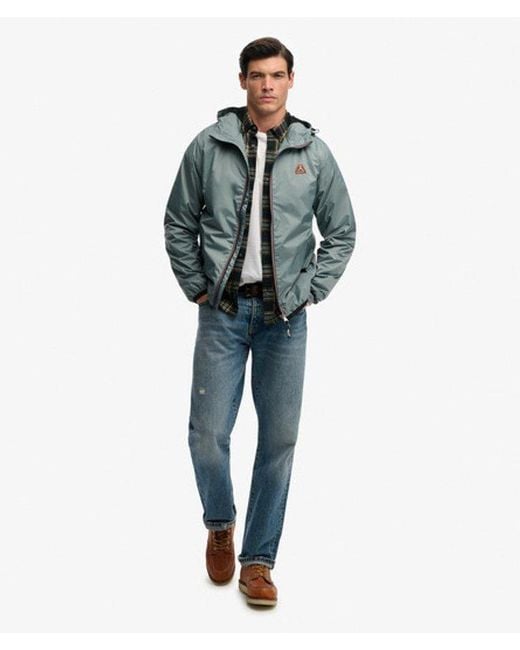 Superdry Blue & Co Essential Windbreaker Jacket for men