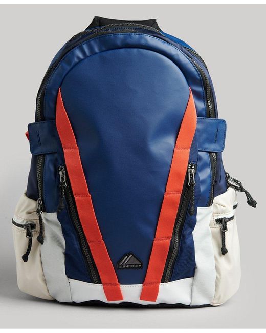 Superdry Mountain Tarp Graphic Backpack Blue for Men Lyst