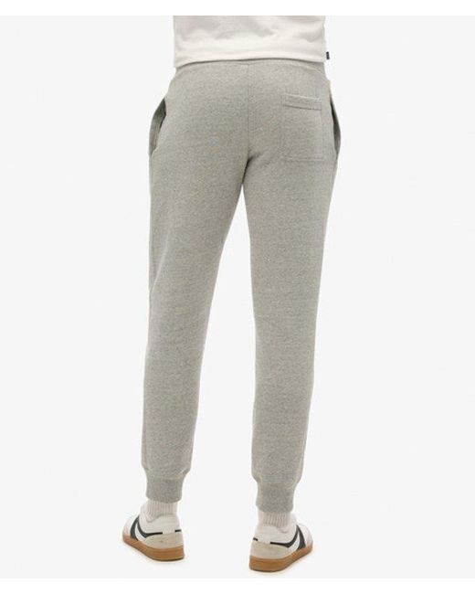 Superdry White & Co Organic Cotton Vintage Logo Embroidered joggers for men